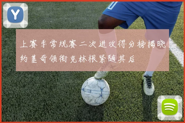 上赛季常规赛二次进攻得分榜揭晓约基奇领衔克林根紧随其后